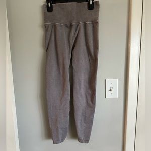 Free People High-Rise 7/8 Length Good Karma Leggings, Size M/L